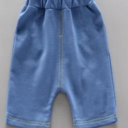 BILLYBALL Unisex Kids Printed Round Neck Pure Cotton T-Shirt With Shorts image 2