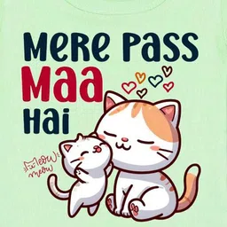 Arvesa Mere Pass Maa Hai Printed Bodusuit image 3