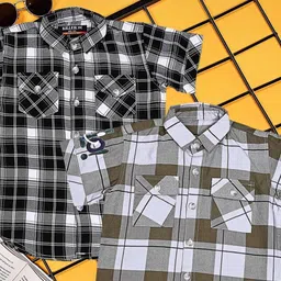 Killer Boys Classic Tartan Checks Checked Casual Shirt-picture-23