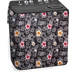 The Furnishing Tree Maroon PVC Washing Machine Covers-picture-16