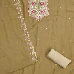 Lilots Unstitched Dress Material image 3