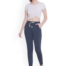 KASHMIRI QUEEN Women Pack Of 2 Mid-Rise Track Pants image 2