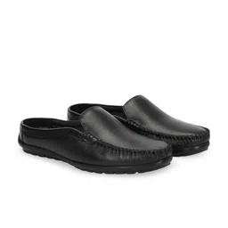 Miraatti Men Leather Mules-image-7