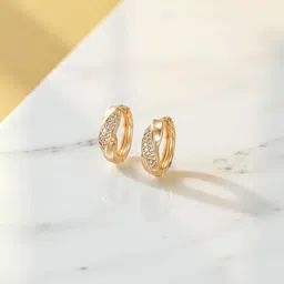 Jewels Galaxy Geometric Hoop Earrings image 5