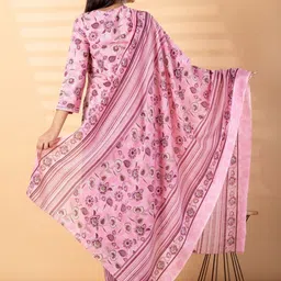 Readiprint Women Ethnic Motifs Printed Regular Pure Cotton Kurta Set image 3