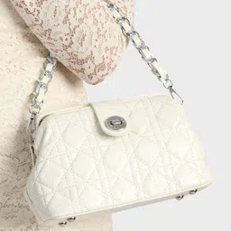 MINI WESST PU Structured Sling Bag with Quilted-image-61
