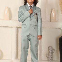 Pro-Ethic STYLE DEVELOPER Boys Regular Fit Cotton Single-Breasted 5-Pieces Suit-picture-10