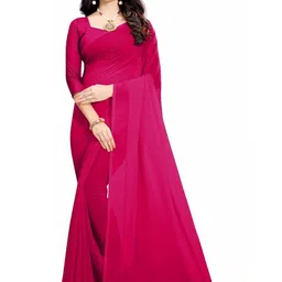 FANCYNINE Poly Georgette Saree-picture-41