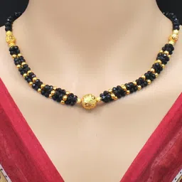 SONI DESIGNS Women Gold Mangalsutra-picture-33