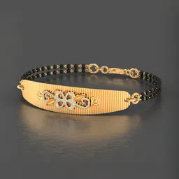 Anouk Gold-Plated Brass Mangalsutra Bracelet-picture-19
