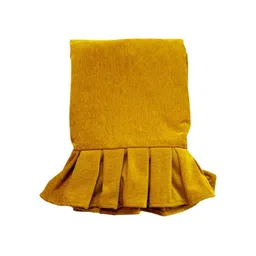 THROWPILLOW Mustard & Gold-Toned Solid Polyester 1 Piece Sofa Cover image 5