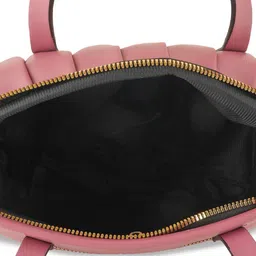 Flingo Striped PU Oversized Bucket Handheld Bag image 3