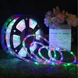 2400 LEDs 5 m Multicolor Steady Strip Rice Lights-image-1