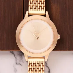 WATCHSTAR Women Dial & Stainless Steel Straps Analogue Watch Laxi copperSZZZN-picture-36