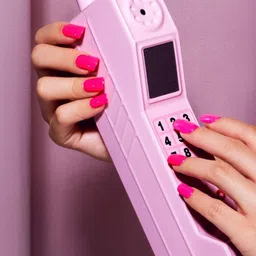 Typsy Beauty Set Of 24 Press Play Instant Luxury Press-On Nails Kit- Pink AF 05 image 5