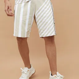 Fame Forever by Lifestyle Men Striped Technology Shorts-picture-18
