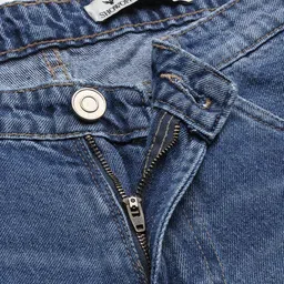 SHOWOFFFF Men Comfort Regular Fit Mid-Rise Highly Distressed Light Fade Acid Wash Jeans image 4