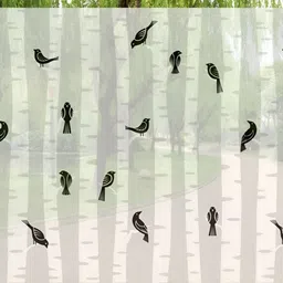 INDIAN ROYALS Black & Blue Printed Self-Adhesive & Durable Wall Sticker-image-91