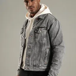 Tommy Hilfiger Colourblocked Denim Jacket image 4