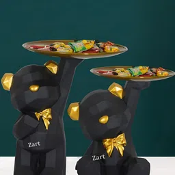 Zart Black Figurine Showpiece-picture-14