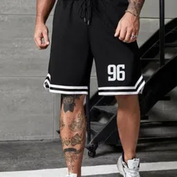 bellwit Solid Men Black Sports Shorts-picture-15