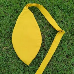 peaceful mantras Women Yellow Potli-picture-20