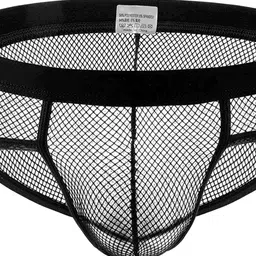 panteazy Panteazy's Men Lace Basic Briefs SMSTM-FB5-S-BL-Blue image 3