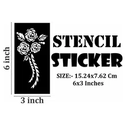 VOORKOMS All-in-One Mehndi Stencil Pack with Classic Motifs For Kids & Adults image 2