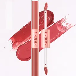 PINKFLASH Non-Sticky Water Resistant Duo Lip Gloss 2.6 g - Shade D02 image 2
