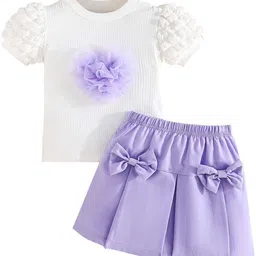 StyleCast x Revolte Girls Embellished Top with Skirt-picture-0
