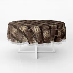 Wings Star Brown Plastic Table Covers-picture-23