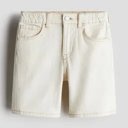 H&M Loose Fit Denim Shorts-picture-29