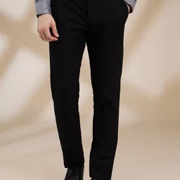 Park Avenue Men Mid-Rise Formal Trousers-image-21