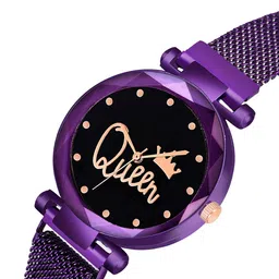 JUST LIKE Unisex Embellished Dial & Stainless Steel Straps Analogue Watch WATGQNZ7XYJCBEDU-picture-27
