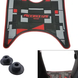 cmtread Access 125 Premium Quality Foot Mat Suzuki Access 125 Two Wheeler Mat image 2