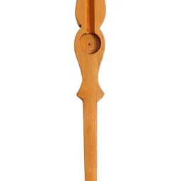 Exotic India Orange Colored Vedic Yajna Wooden Spoon-image-14