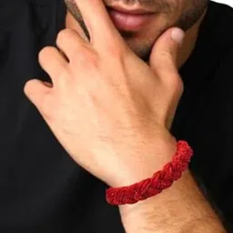 DN ENTERPRISES Unisex Set of 2 Thread Wraparound Bracelets image 5