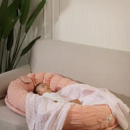 Baby Jalebi Kids Pink Sleep Cloud Baby Nest Bed-picture-15