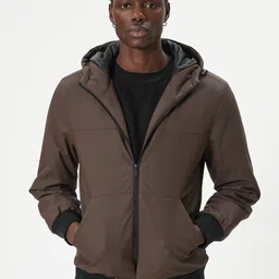 Koton Men Colourblocked Bomber Jacket-picture-23