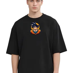 KAIDO Men Printed Drop-Shoulder Sleeves T-shirt-picture-32