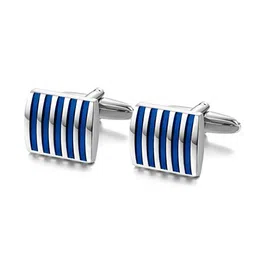 Peora Men Pack Of 2 Striped Cufflink image 4