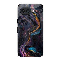 QRIOH Abstract Printed Google Pixel 9A Back Case Mobile Accessories-picture-1