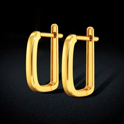Joyalukkas Women 22Kt Yellow Gold Plated Earrings-picture-27