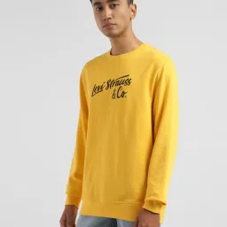 levi's Men's Brand Logo Crew Neck Sweatshirt image 4