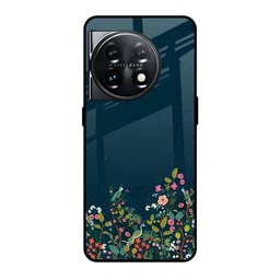 QRIOH Floral Printed OnePlus 11 5G Back Case Mobile Accessories-picture-12