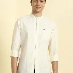 Allen Solly Men Opaque Striped Casual Shirt-picture-36