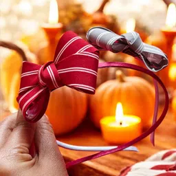 CHANDERKASH Set Of 2 Bow Knot Hairbands image 5