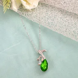 Jewelgenics Silver-Plated Antique Necklace-picture-37