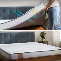 SleepyCat Switch Dual Ortho 6 Inch Thickness Queen Size Mattress 72x60x6 Inches image 5