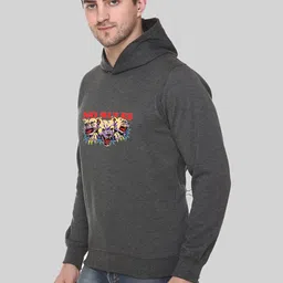 SZN Men Printed Hooded Sweatshirt-picture-36
